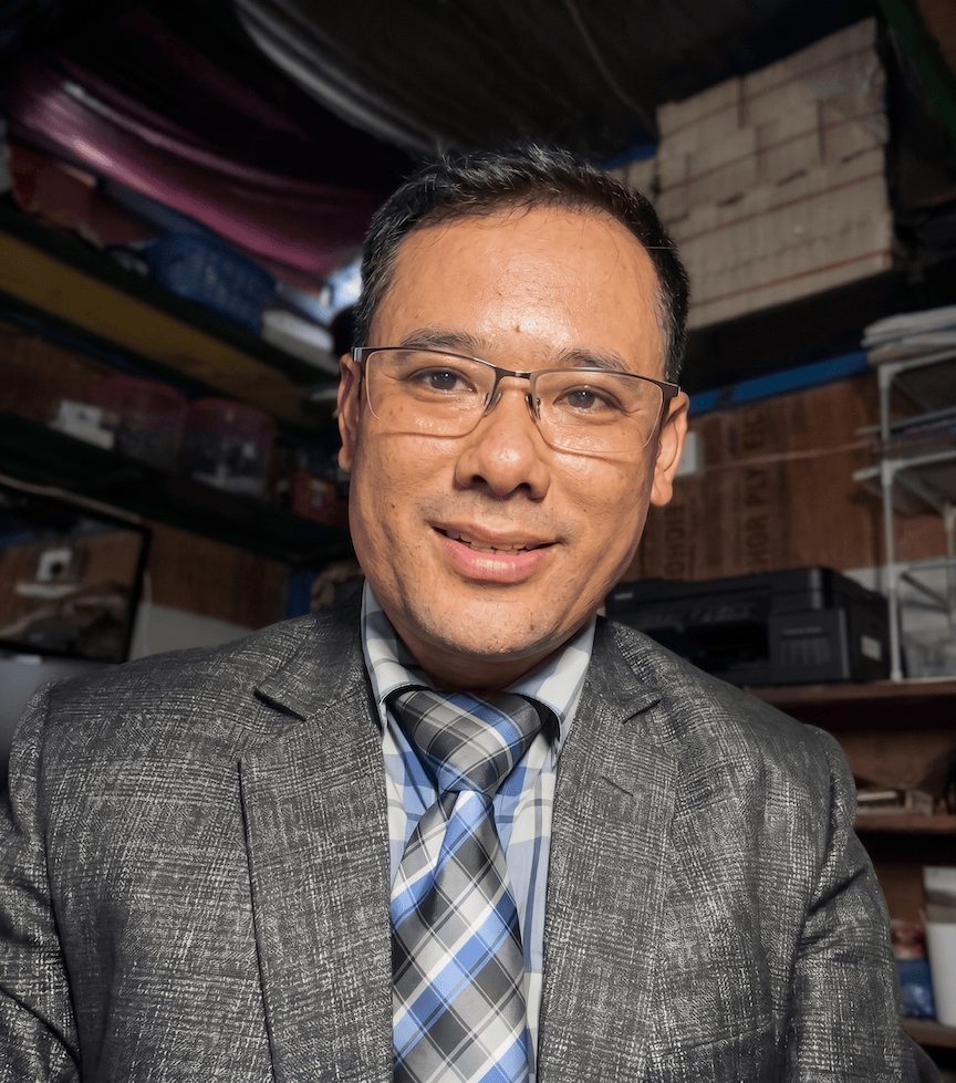 Portrait of ND Lama